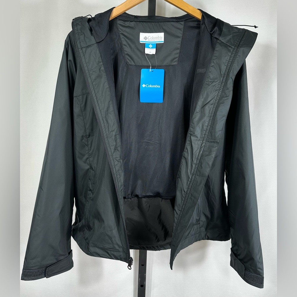 NWT Columbia Zuma Stack II Jacket in Black Size Medium - Picture 4 of 8